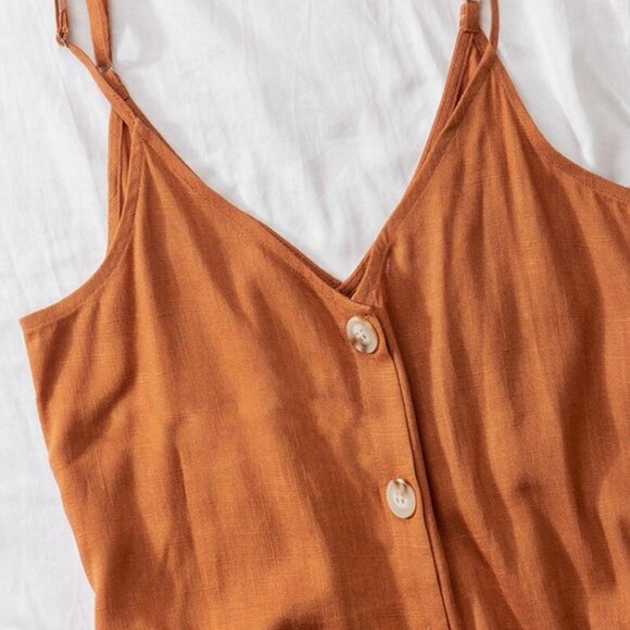 Linen Terra Cami - Picture 1 of 5